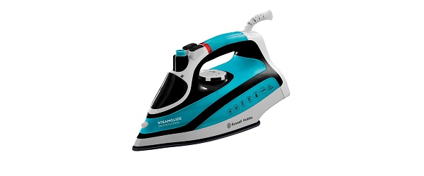 Refurbished Russell Hobbs 21370 Steam Glide Professional Steam Iron Blue 2600 W 0.3 Litre 