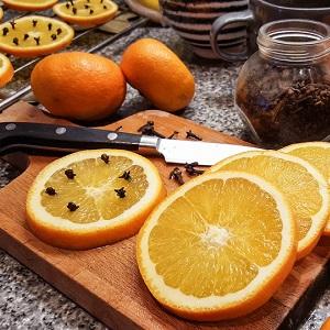 Oranges and spices