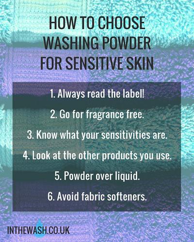 How to Choose Washing Powder for Sensitive Skin
