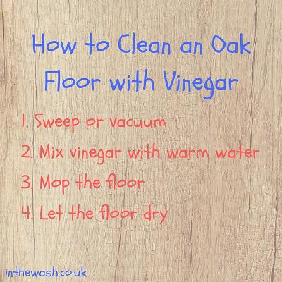 How to Clean an Oak Floor with Vinegar