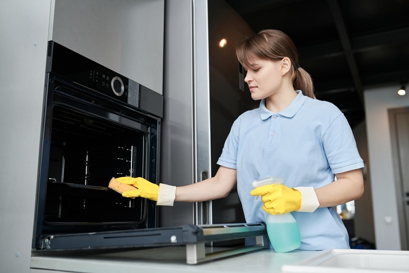 Professional oven cleaner