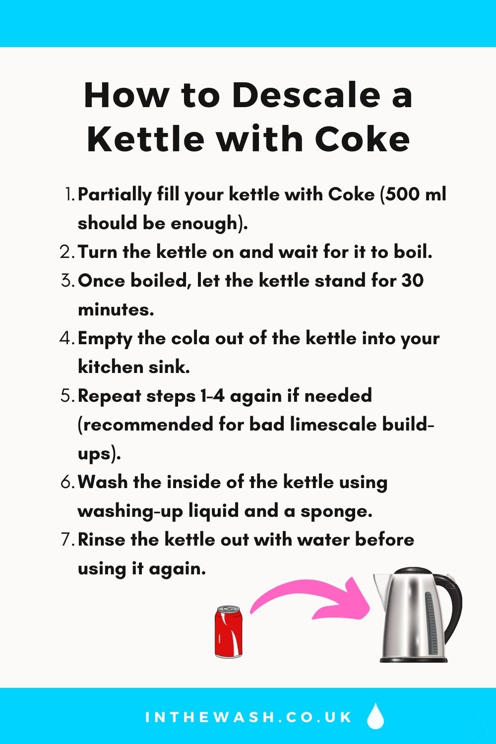 How to Descale a Kettle With Coke