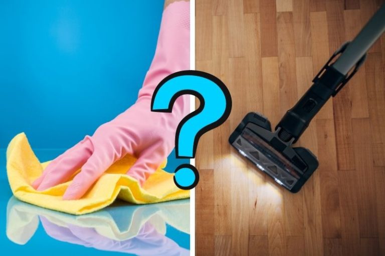 Should You Dust Before or After Vacuuming?
