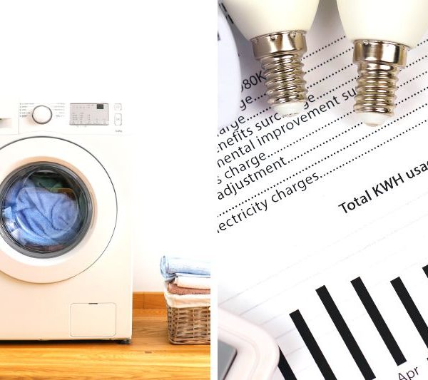 Washing machine energy usage