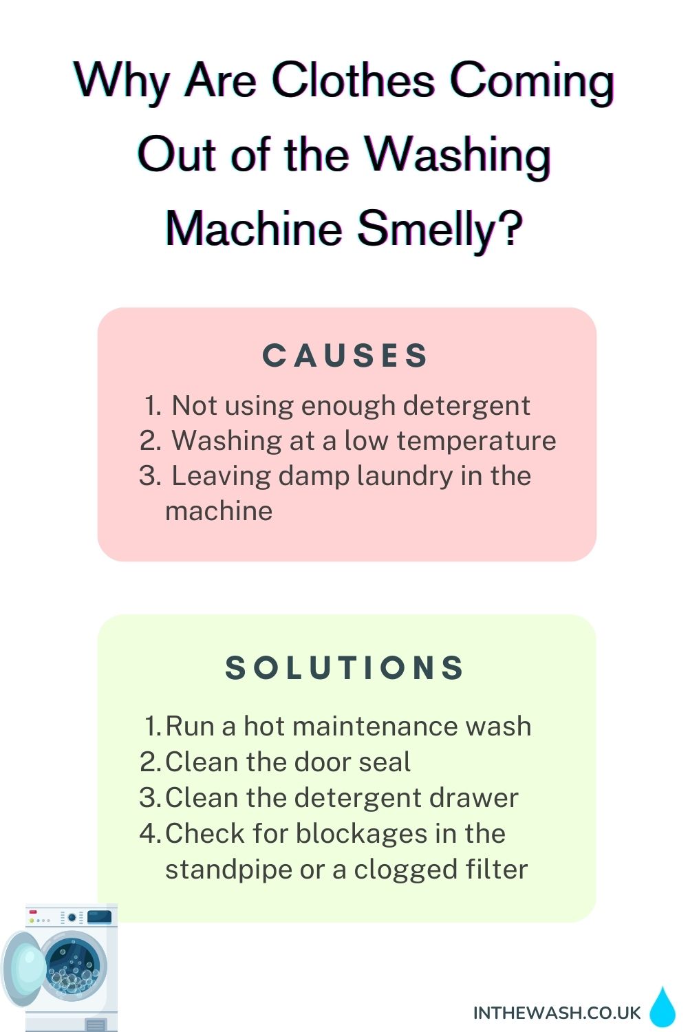 Why Are Clothes Coming Out of the Washing Machine Smelly?
