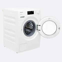 right hinged integrated washing machine