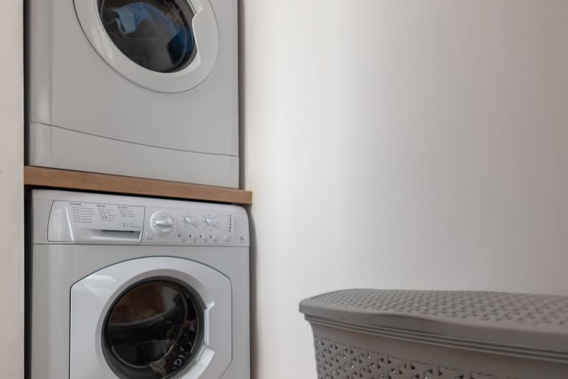 Universal Stacking Kit Save space by stacking your tumble dryer on top or y... 