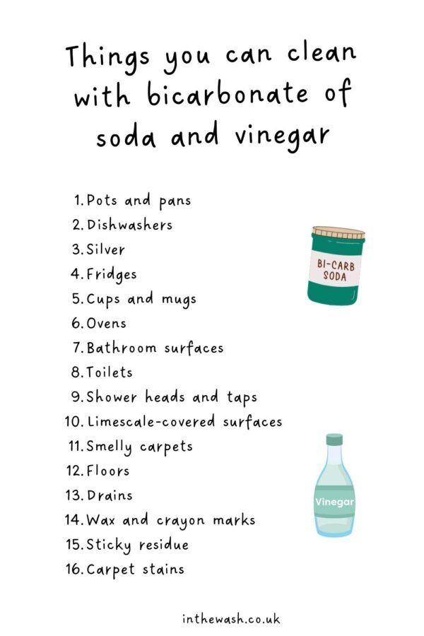 20+ Ways to Clean With Bicarbonate of Soda and Vinegar