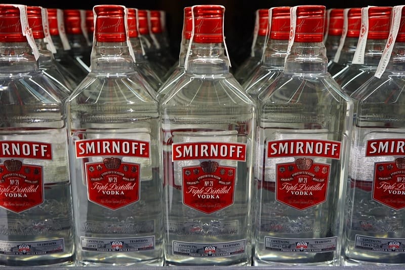 Smirnoff vodka