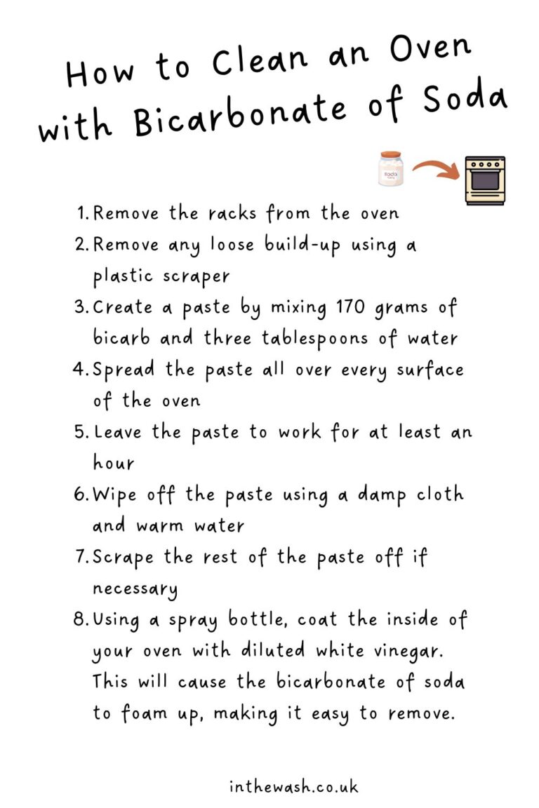 Using Bicarbonate of Soda for Cleaning an Oven