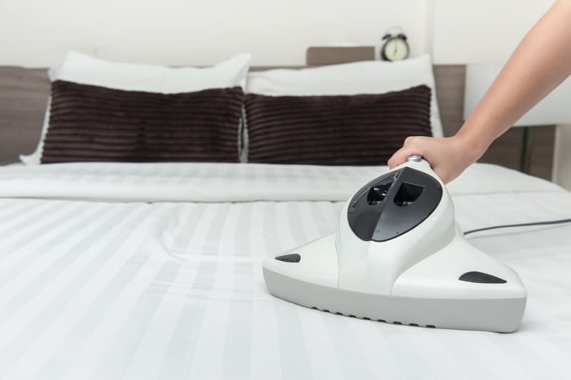 Vacuuming Bed