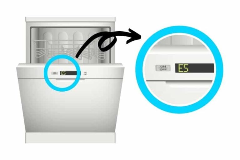 E5 Error Code on a Siemens Dishwasher Causes and Solutions