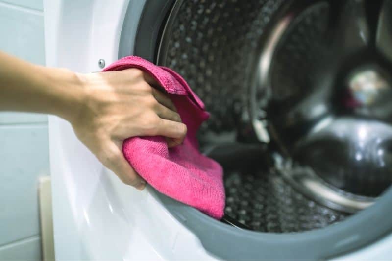 Cleaning Washing Machine Rubber