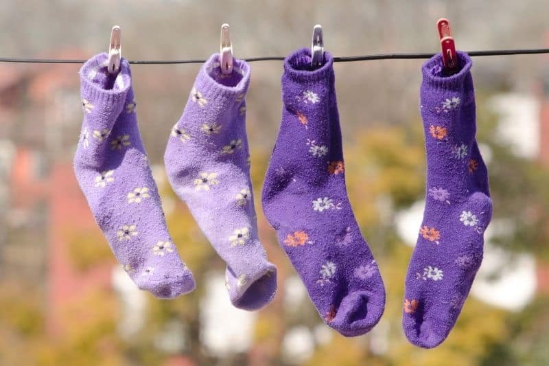 Air Drying Socks