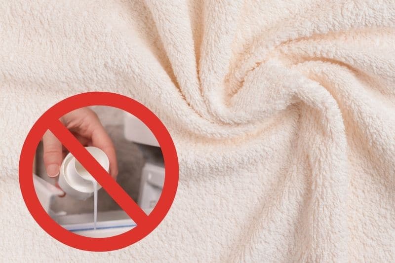 Avoid Fabric Softener When Washing Towels
