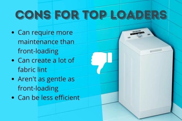 Pros And Cons Of Top Loader And Front Loader Washing Machines at Duane McGraw blog