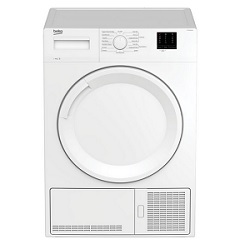 Beko DTKCE80021W Condenser Tumble Dryer