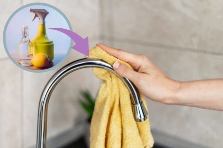 How to Clean Chrome Taps