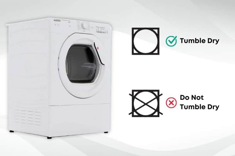 Tumble Dryer Drying Symbols