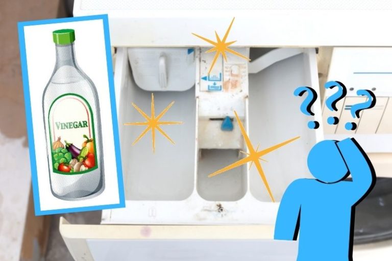 How to Clean a Washing Machine Drawer with Vinegar