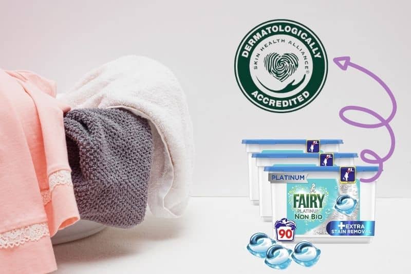 Fairy Non-Bio Pods Skin Health Alliance seal