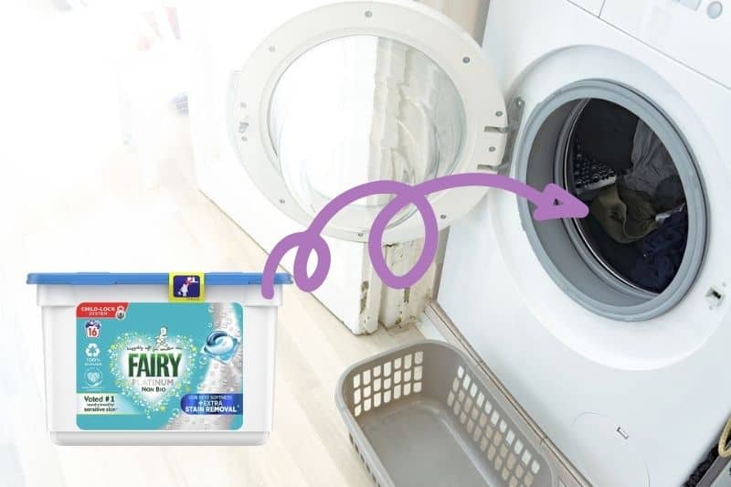 Fairy Platinum + Stain Remover Non Bio Pods