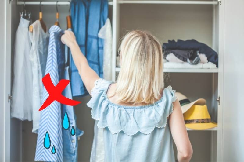 Mold In Clothes? Here's How To Keep Your Wardrobe Mold & Moisture