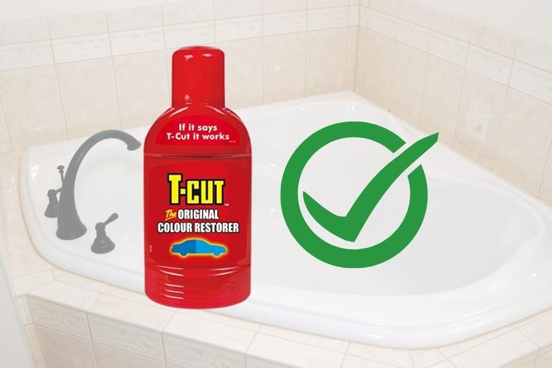 choosing the correct t-cut to clean enamel bath