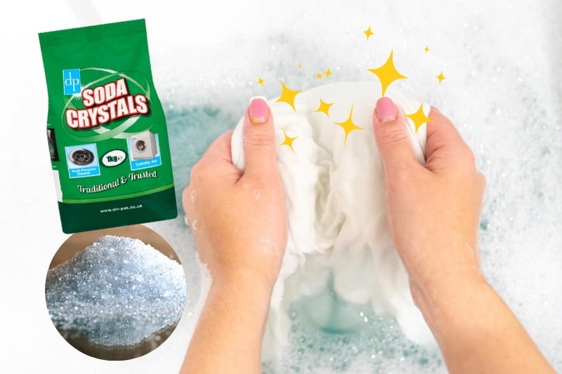 soda crystals for washing clothes