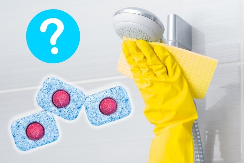 Can You Clean Shower with Dishwasher Tablets