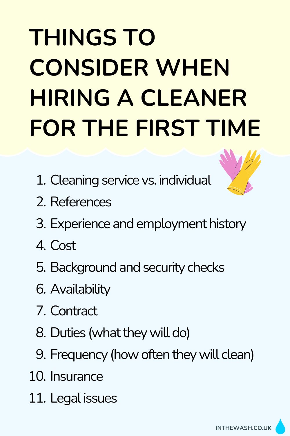 Guide to Hiring a Cleaner for the First Time