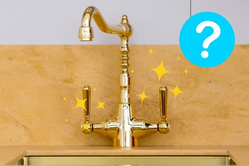 How to Clean Gold-Plated Taps