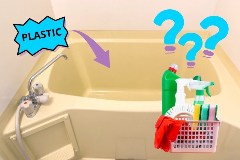 How to Clean a Plastic Bath