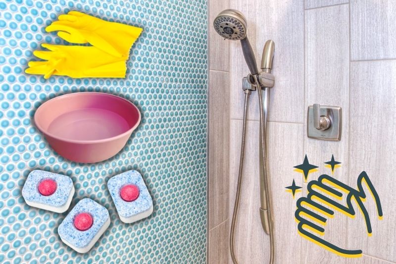How to Clean a Shower with Dishwasher Tablets