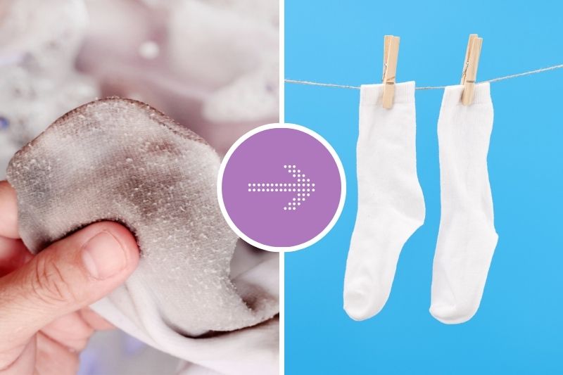 How to Get Socks White Again