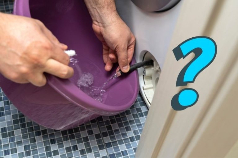 Should The Washing Machine Filter Be Full of Water?