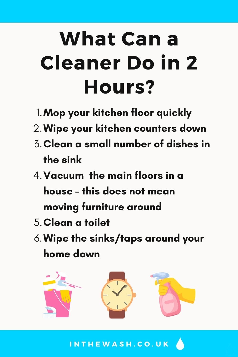 What Can a Cleaner Do in 2 Hours?