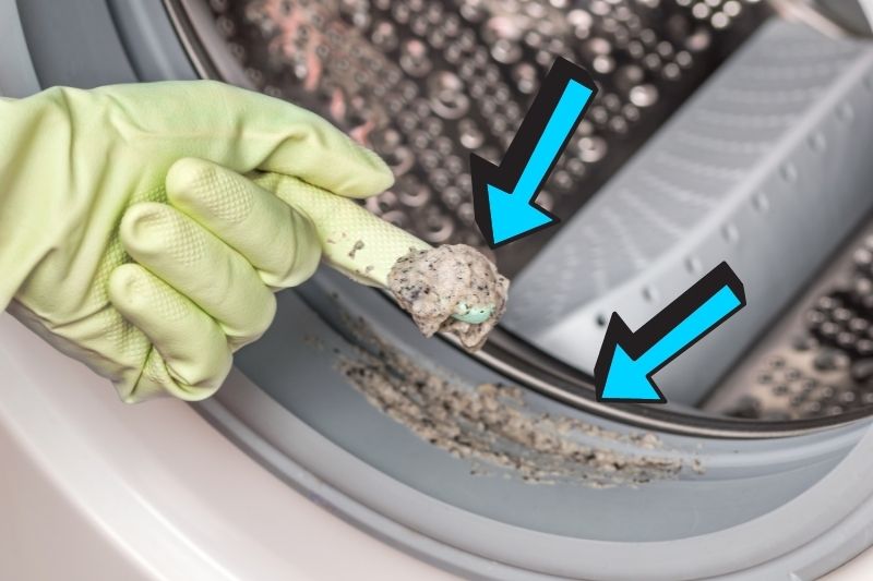 Black Bits in the Washing Machine Causes and Solutions