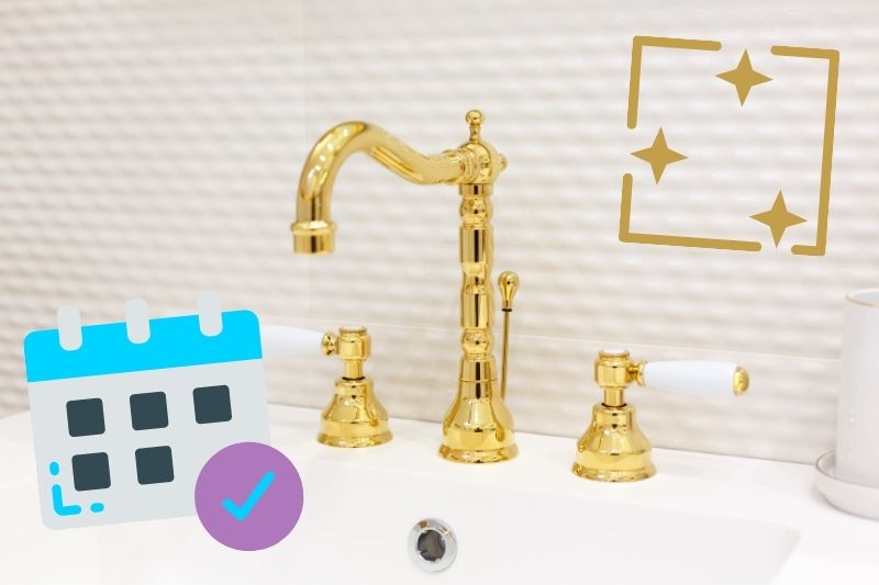 How to Clean Gold Faucets: Maintaining Gold Plated Bathroom Fixtures - Five  Star Bath Solutions