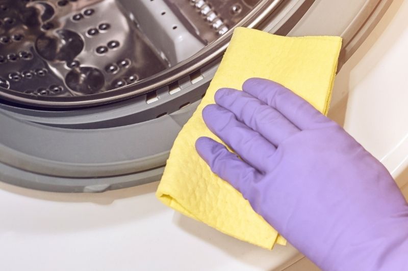 cleaning washing machine door gasket