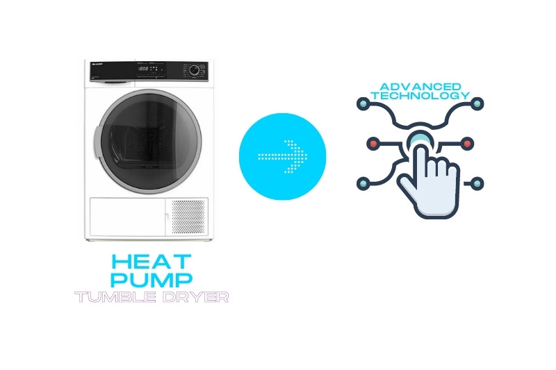 high tech features of tumble dryer