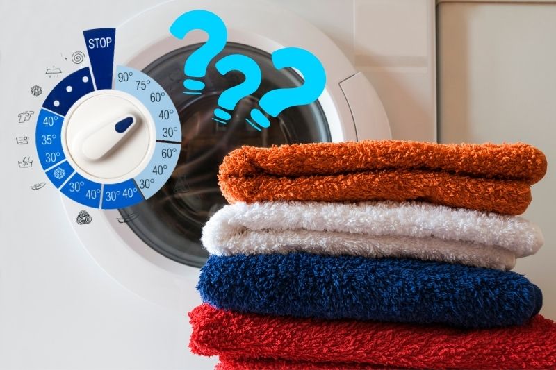 what setting to wash towels in washing machine