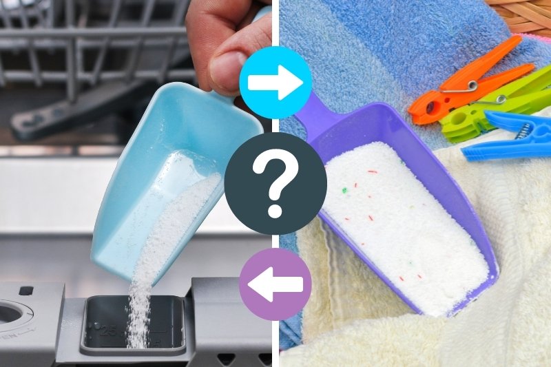 What's the Difference Between Dishwasher Detergent and Laundry Detergent?