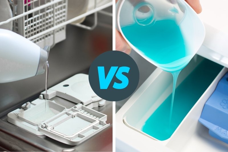 What's the Difference Between Dishwasher Detergent and Laundry Detergent?