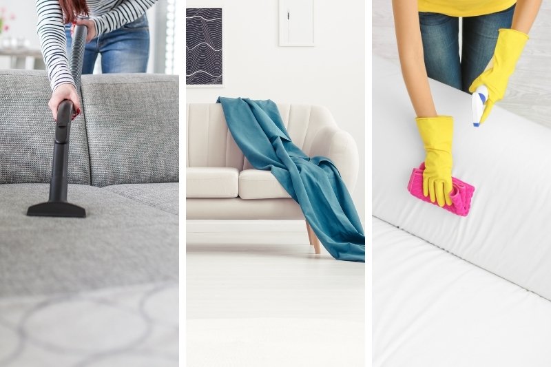 How To Keep Sofa Covers Clean for Longer