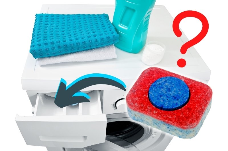 Putting Dishwasher Detergent in the Washing Machine