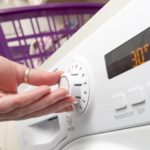 30 Celsius on washing machine display