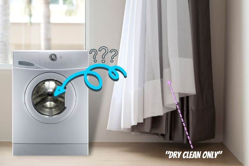 Can You Wash Dry Clean Only Curtains 