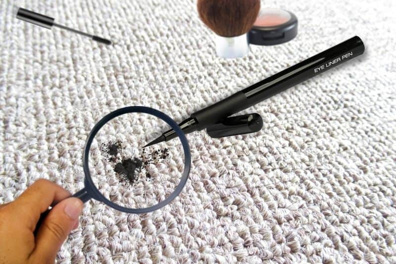 How to Get Eyeliner Out of Carpet