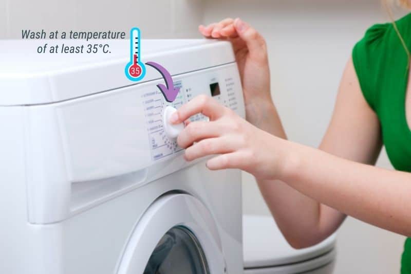 Washing in High Temperature